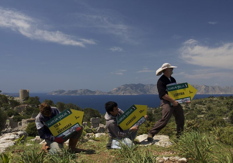 Walking the Carian Trail (Karia Yolu) near Gümüşlük